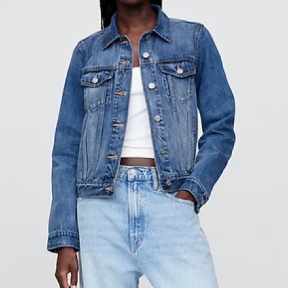 Vintage Jean Jacket - GAP - Fall ‘01 - Large - 100% Cotton - Picture 2 of 8